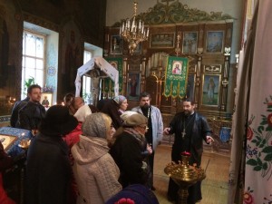 В Кафедральном Соборе Успения Пресвятой Богородицы.